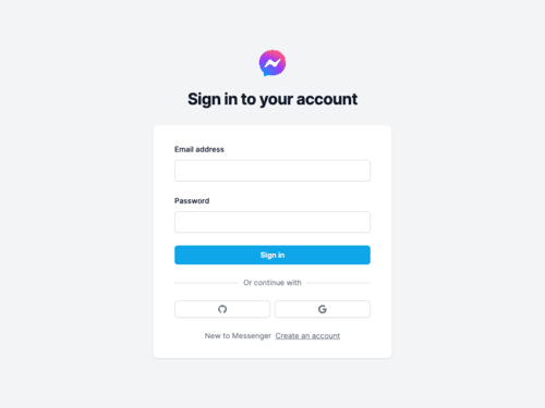 Messenger Clone